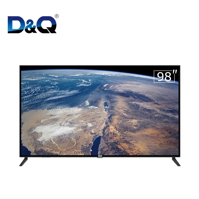 Venda quente real 98 inch Preço de fábrica Smart Tv Smart 100 Polegada 8k LED Preto LCD Universal Smart Led Tv 32 Polegadas Android
