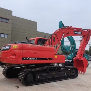 Excavatrice Doosan DX225LC de haute qualité DX225 DX300 Excavatrice Doosan en stock à vendre