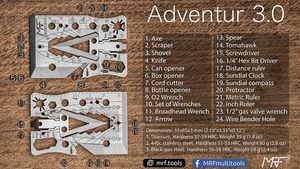 <span class=keywords><strong>Couteau</strong></span> multifonction <span class=keywords><strong>de</strong></span> survie en milieu sauvage, format <span class=keywords><strong>carte</strong></span> <span class=keywords><strong>de</strong></span> crédit, avec plus <span class=keywords><strong>de</strong></span> 40 fonctions - Product Image 4