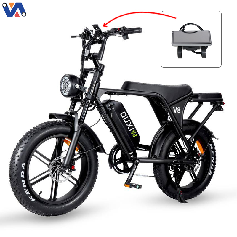 アクセサリー ebike v8 virsion nfc tag V8 Fatbike NFC Display - OUXI V8