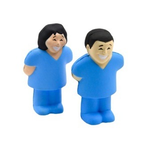 Cartoon Nurse PU Foam Toy High <b>Rebound</b> Desk Stress Relief Figurine - Product Image 5