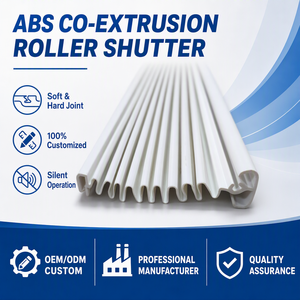 Factory Direct Custom ABS Roll Up Tambour <strong>Door</strong> Soft Hard Co-extrusion Smooth Sliding For Modern Furniture Sideboard Wardrobe - Product Image 4
