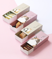 Boîte d'emballage de gâteau au fromage de pâtisserie d'impression personnalisée populaire pour la nourriture