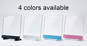 Acrylic LED Note <strong>Board</strong> with <strong>Light</strong> - Reusable Dimmable Dry Erase <strong>Board</strong> with Stand for Indoor Decoration and Retail Shops - Product Image 4