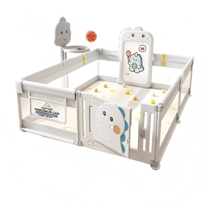 Parc pour bébé petit stylo de jeu pour bébé avec portes parc de sécurité robuste intérieur extérieur jouet pour enfants stylo activité tout-petits parc - Product Image 4