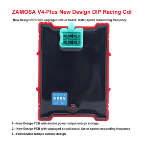 Cdi de carreras de motos de 110cc para <span class=keywords><strong>C100</strong></span> <span class=keywords><strong>WAVE</strong></span> 110, interruptor DIP de CC de 4 pines, ZAMOSA 2017, nueva versión, Cdi de carreras de alto rendimiento - Product Image 5
