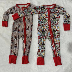 ชุดนอนแขนยาวมีซิปสำหรับเด็กเสื้อผ้าสำหรับเด็กทารกใส่ได้ทั้งชายและหญิง - Product Image 2