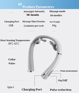 Productos Más Vendidos <span class=keywords><strong>2026</strong></span>, Nuevo Masajeador Cervical Eléctrico Portátil <span class=keywords><strong>Mini</strong></span> en Forma de U con Pulsos EMS y Calor - Product Image 5