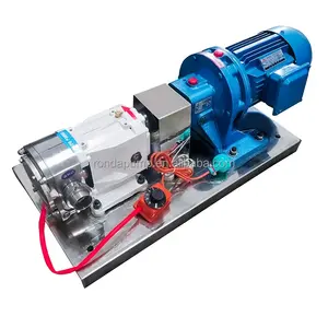 WNB Stainless Steel Food Grade Rotary Rotor Lobe Pump With electric heat preservation electrical insulation