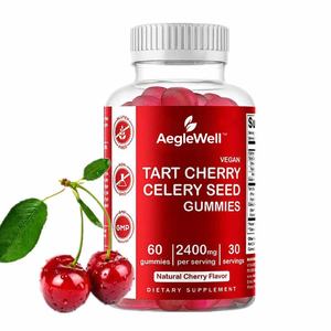 AegleWell Private Label Tart Cherry Gummies Suplemento Tart Cherry Juice Tart Cherry Gummies - Product Image 1
