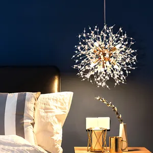 JYLIGHTING Nordic Decorative Dandelion Pendant Light Modern Dining Room Kitchen Pendant Lights