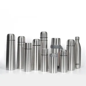 On Sale Thermos Flask Vacuum Sublimation Stainless Steel Metal Food Water Bottle