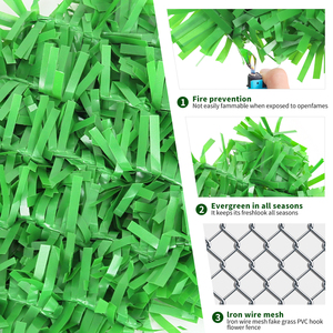 Valla Decorativa de Césped Artificial LFL, Longitud Personalizada, Césped Sintético para Jardín, Paisajismo y Césped - Product Image 1