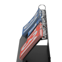4-Digit skor skor 1-99 Portable Tabletop Flip pencetak skor Flipper untuk voli basket tenis meja