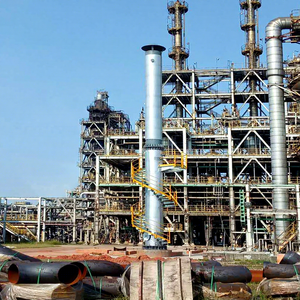 <span class=keywords><strong>Cheminée</strong></span> / Fumoir en acier inoxydable de 18 m pour chaudière à charbon autoportante à désulfuration humide Rainbow - Écologique et durable - Product Image 1
