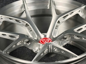 ล้อฟอร์จโมโนบล็อก XINLAI รุ่นใหม่ สีเงินปัดเงา 5 ก้าน ขนาด 17-22 นิ้ว 5x112 5x114.3 5x120 ชุด 4 ชิ้น ET 20 มม. - Product Image 5
