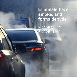 Soto QX6 Xách Tay Xe Máy Lọc Không Khí Nguồn Điện PM2.5 Hiển Thị Tự Động Bắt Đầu Và Dừng Kích Thước Lớn HEPA Carbon Lọc Không Khí Sạch Hơn - Product Image 3