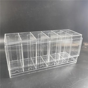 DESIGN PERSONNALISÉ <span class=keywords><strong>5</strong></span> COMPARTIMENTS ACRYLIQUE cartes <span class=keywords><strong>pokemon</strong></span> <span class=keywords><strong>Booster</strong></span> Box cartes <span class=keywords><strong>pokemon</strong></span> <span class=keywords><strong>Booster</strong></span> Box - Product Image 3