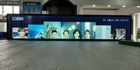 Barra TFT a todo color superventas pantalla LCD contenido vivo autobús Metro reproductor de publicidad
