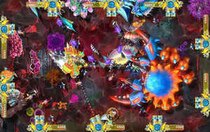 เครื่องยิงปลาใช้เหรียญเครื่องเล่นเกมสำหรับบ้านหมีตีดีไซน์ยอดนิยมใช้ในบ้าน - Product Image 4