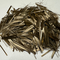 Fibre de basalte 18 mm, fibre de renforcement du béton, excellente résistance aux radiations, haute résistance à la traction, module élastique