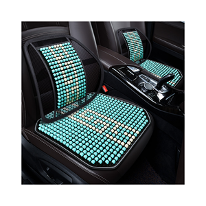 Xiangta accessoires de voiture intérieur décoratif tailles universelles perles en bois tapis de couverture de siège de voiture pour camion Mercedes Benz Bmw Toyot - Product Image 3
