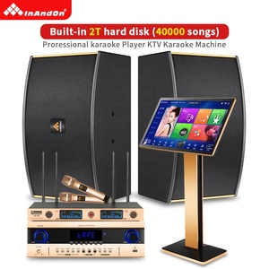Sistema de Karaoke de 21,5 pulgadas, equipo de selección de canciones inteligente de películas en línea, 2T, Jukebox, música Digital, WIFI, juego de Karaoke KTV InAndOn - Product Image 2