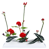 Xiaoyuanliu Céramique Arrangement De Fleurs Ustensiles Japonais Fleur Assiette Pot Rond Salon Décoration De Bureau