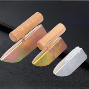 Venta caliente hierro galvanizado Yin Yang esquina aplicador masilla alisado paleta cuchillo pared enyesado cuchillo diatomea barro Base cuchillo - Product Image 3