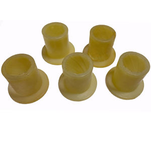 Douille de bras de commande en polyuréthane OEM avec insert métallique Douille en caoutchouc utilisée pour la manille à ressort de camion automobile Douille en PU - Product Image 2