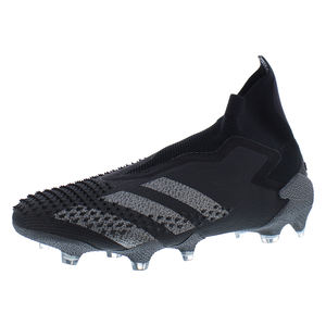 Adidas Predator Mutator 20+ Firm Ground <b>Mens</b> <b>Shoes</b> <b>Size</b> <b>8</b>, Color: Core Black/Core Black/Solid Grey - Product Image 2