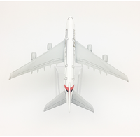 Vente chaude 16cm 1/400 Emirates A380 Ornement Décoratif