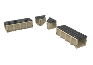 EN 1433 D400 Canal de drenaje de hormigón polímero Cubierta de hierro dúctil para construcción y bienes raíces - Product Image 5