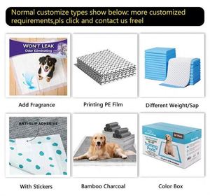 Premium Quality Wholesale Bamboo Charcoal Puppy Pet <b>Pee</b> <b>Pad</b> Dog <b>Pads</b> Wholesalers with OEM Customized Size - Product Image 2