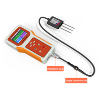 Analyseur de sol agricole NPK/PH/EC, capteur d'humidité et de nutriments, testeur de sol 7 en 1 avec écran LCD portable