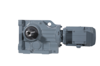 Vente directe usine JIANMING Moteur à engrenage hélicoïdal à vis sans fin, transmission 2:1, vitesse d'entrée 1500 tr/min, 5 CV, ODM, arbre vertical massif