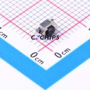 YTS-A034-2 Tactile Switch SMD Switch Single Pole Single Throw Round Button 2.2N Horizontal Mount - Product Image 1