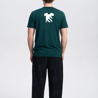 T-shirt décontracté à col rond pour homme, personnalisé, 180g, 70% polyester, 30% rayonne, doux, respirant, durable, lisse, fluide, oversize, uni