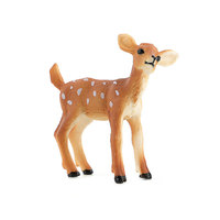 Figurines de Cerfs Sauvages en PVC Solide de Haute Qualité : Modèles de Cerfs Sika Mâles, Femelles et Faons, Ornements de Noël, Figurines de Maternité en PVC, Jouets