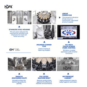 เครื่องบรรจุ10/14บาร์ซีเรียลผลไม้แห้งชั่งแบบมัลติเฮดมาตรฐานอัตโนมัติเต็มรูปแบบ - Product Image 3