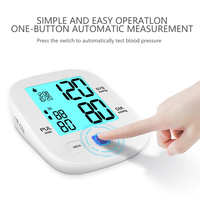 Tensiomètre Portable Connecté, Sphygmomanomètre Électronique Numérique pour Bras, Appareil de Mesure de la Tension Artérielle Automatique
