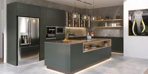 Nhà Máy Bán Buôn Đồ nội thất hiện đại nhà bếp thiết kế mới giá rẻ tủ bếp tại Trung Quốc - Product Image 3