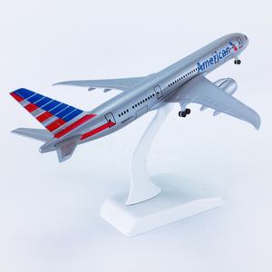 โมเดลเครื่องบินโลหะผสม 18 ซม. 1/400 ดีไซน์ทันสมัย - สายการบินอเมริกัน แอร์ไลน์ รุ่น <span class=keywords><strong>B787</strong></span>-8 ของตกแต่งตั้งโต๊ะ - Product Image 5