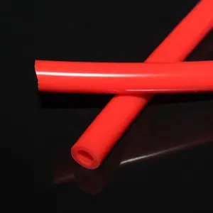 Tubo de silicone de resistência ao calor, vermelho, 19mm, mangueira de silicone de grau alimentar