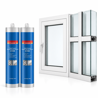 SANVO EX998 Mastic silicone structurel étanche pour la construction, l'étanchéité des vitrages et des fenêtres, vente en gros, OEM, marque privée