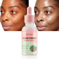 Sérum hydratant éclaircissant anti-âge à la niacinamide et à la vitamine C biologiques pour le soin du nez et du corps, tous types de peau