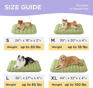 Weiches und Hautfreundliches Hundebett, Extra Bequem, Warm, Maschinenwaschbar mit Rutschfester Unterseite, Ideal für Hunde Aller Größen - Product Image 4