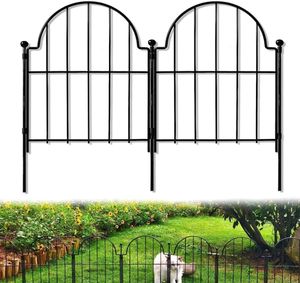 Buitentuin Metalen Tuin Rand Hek Paneel Geen Grave Dier Barrière Voor Hond & Konijn Decoratieve Tuin Trellis - Product Image 2