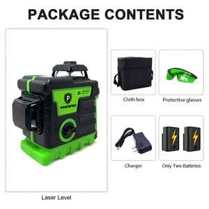 Standı ile 12 satır 3D dijital lazer seviyesi intice lfine elektronik profesyonel lazer seviyesi araçları - Product Image 3