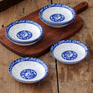 Prato porcelana assiettes rondes sobremesa escrita para casamentos bonjour <span class=keywords><strong>fundo</strong></span> 22 20 21 23 24 26 28.5cm descartaveis usados - Product Image 6
